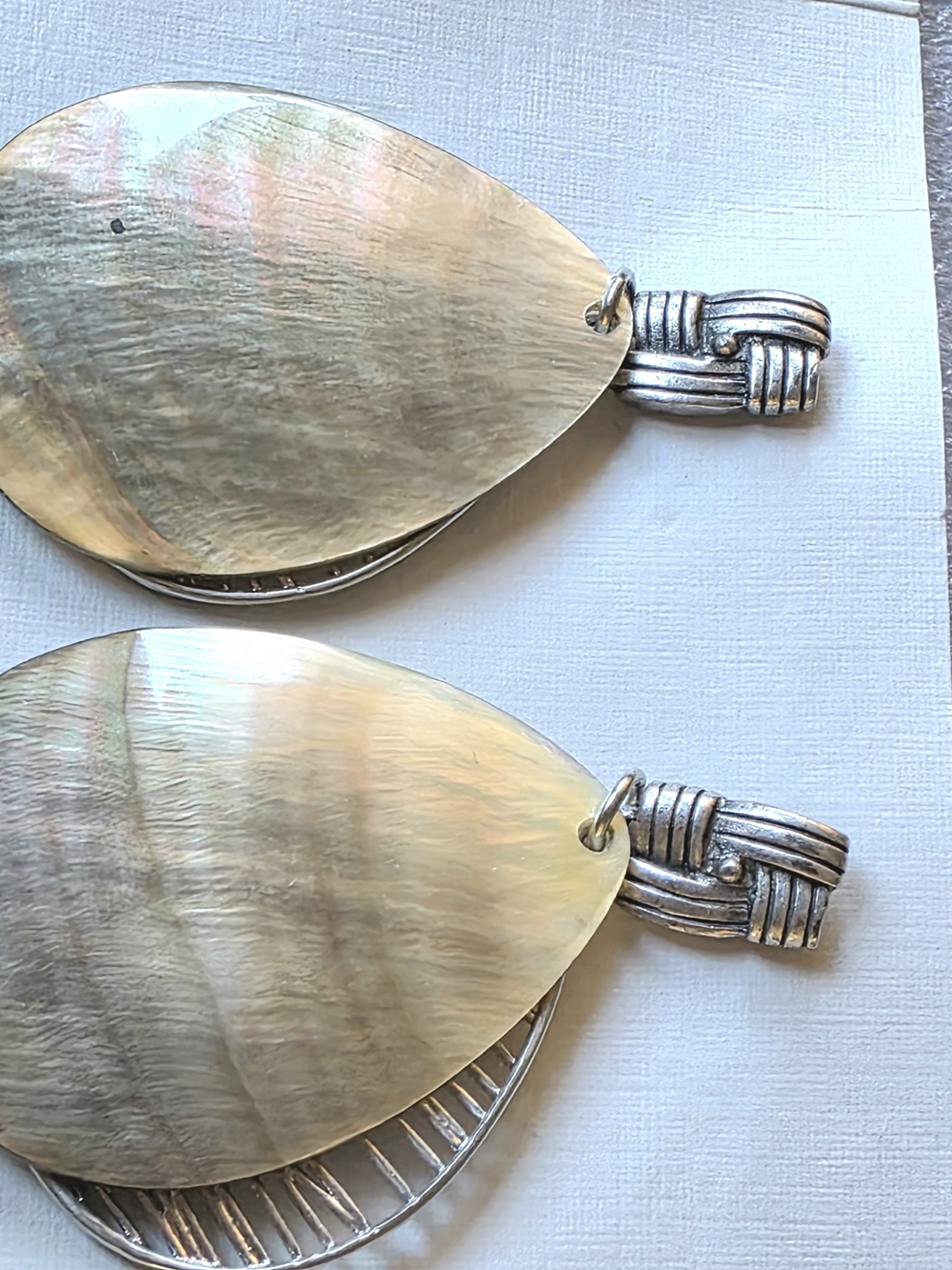 These are John Michael Richardson Handcrafted Post Pierced Dangle Earrings - Picture 11 of 14